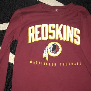 Long sleeve redskins